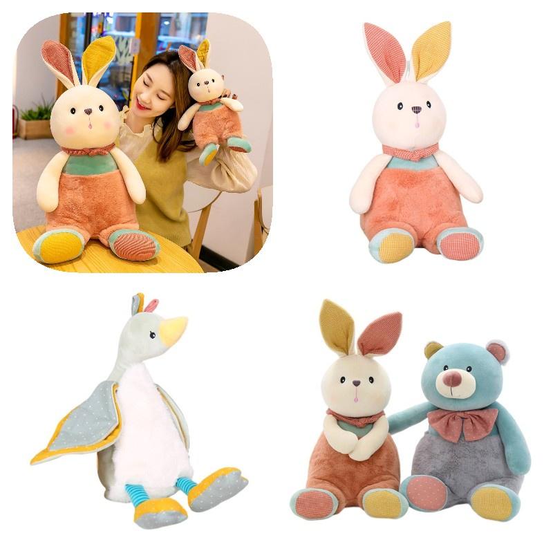 Adorable Animal Plush Toys In Rabbit Goose And Bear Styles