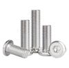 304 Stainless Steel Chamfered Hex Socket Screw with Large Flat and Round Head, Beveled Edge, Sizes M2-M6.