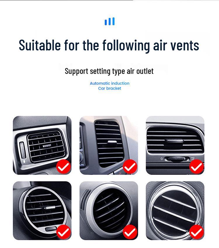 Magsafe Magnetic 15W Wireless Car Charger Mount for Apple iPhone 16