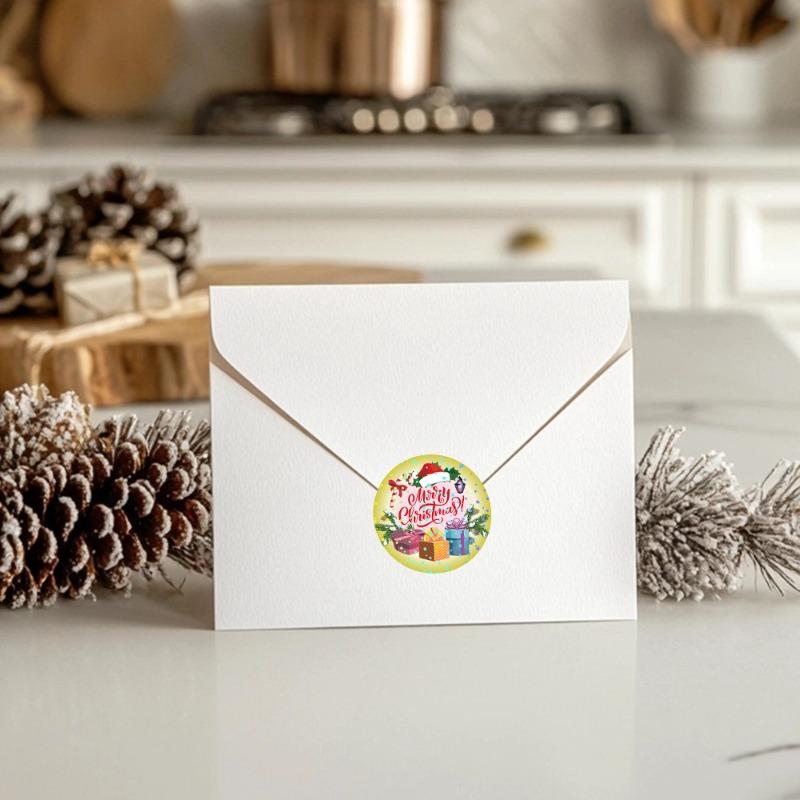 Multi-Use Christmas Stickers - For Kids Gifts Food And Sealing Decor