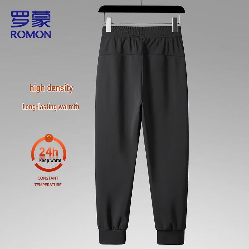 ROMON Men's Fleece-Lined Waterproof Casual Trousers