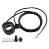 Piezas para bicicleta eléctrica con acelerador de pulgar para exteriores, 160 cm, color negro