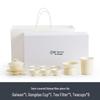 Nanshan Xiansheng Modern White Porcelain Gongfu Tea Set
