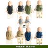 Compatible Building Block Miniature Body Armor Combat Single Vest Small Particle Building Block Accessories Toy Diy Assembly