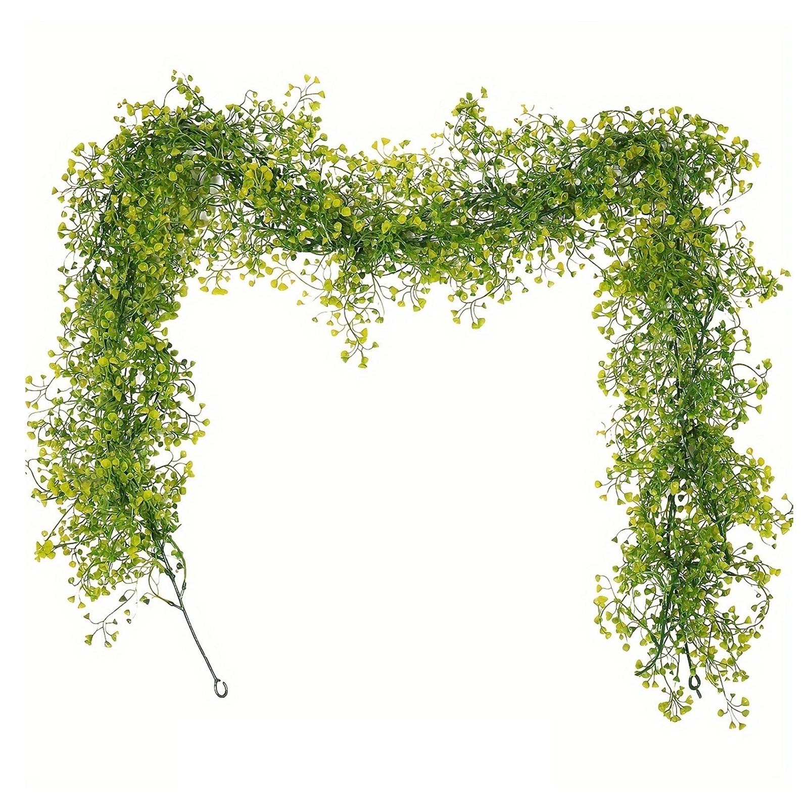 

Halloween Artificial Branch Garland 2PCS 1.7Meters Realistic Black Fake Flower Vines Decor for Home Wall Party & Table Decor