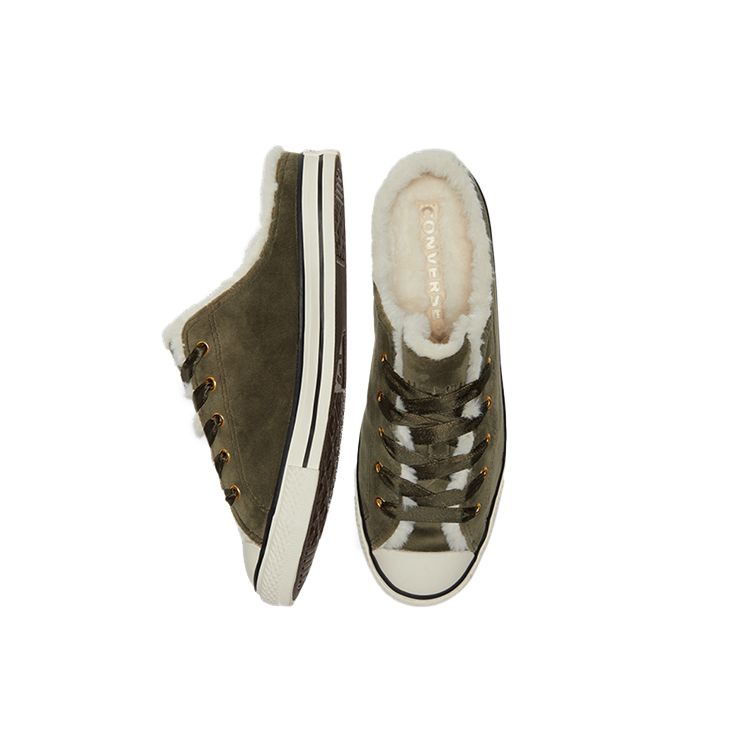 Converse  Chuck Taylor All Star Dainty Mule Welcome to the Wild - Field Surplus Women Sneakers Green Egret Black 572507C