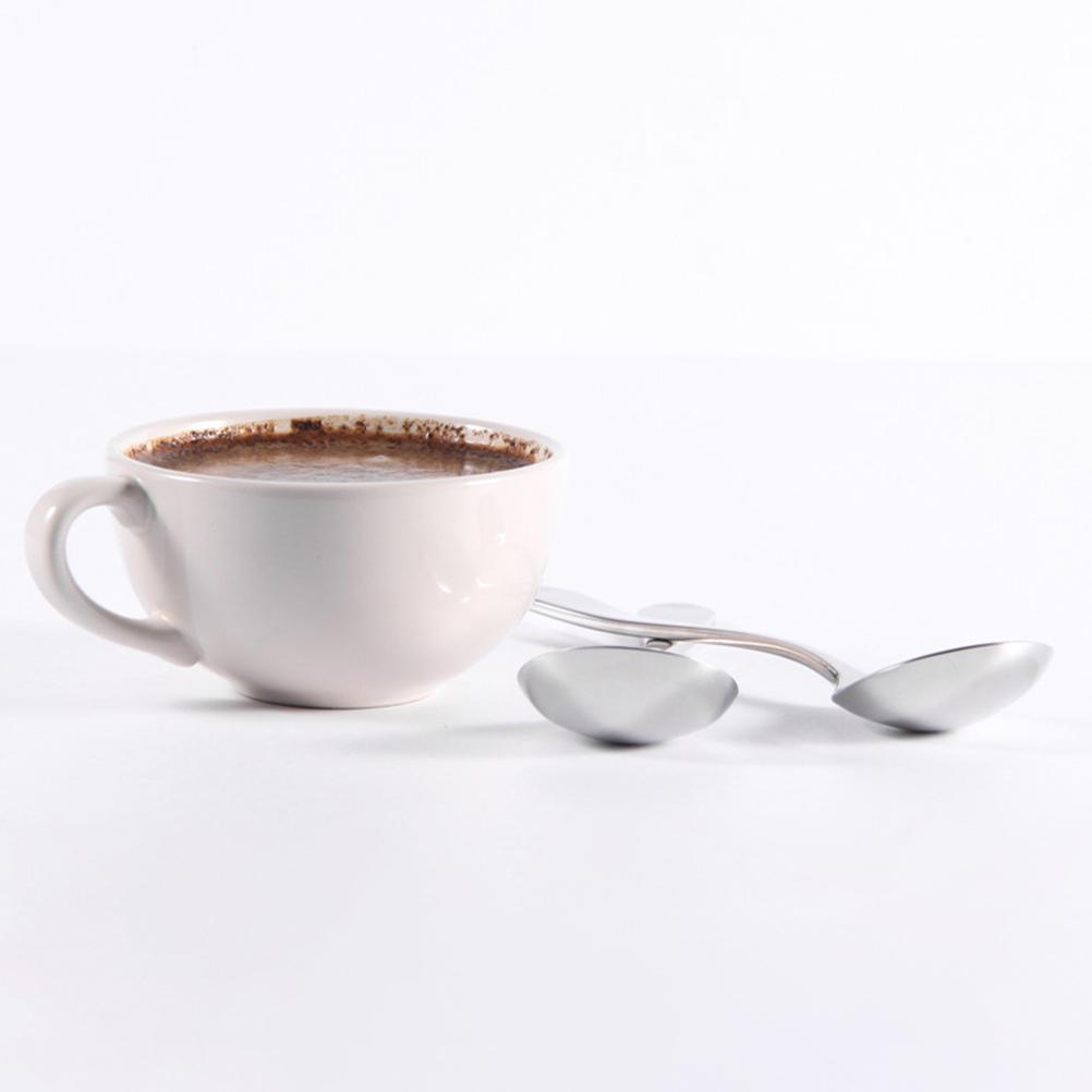 Nerezová ochutnávací lžička s dlouhou rukojetí, lžičky na cupping, dezertní lžička, lžička na míchání kávy, lžička do šálku na čaj, jídelní lžička