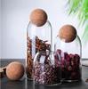 Heat-Resistant Airtight Glass Jar for Tea, Coffee Beans, and Fruits – Transparent Storage and Display Bottle