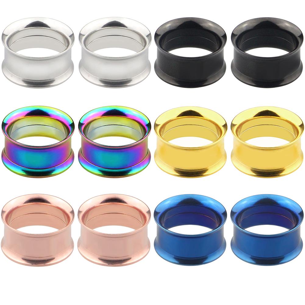 1Pcs Stylish Stainless Steel Tunnel Expander Stretcher Ear Plug Piercing Jewelry Jewelry Gift