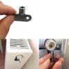 Exhaust Valve Key 5×5mm Shatterproof Material Silver Zinc Alloy