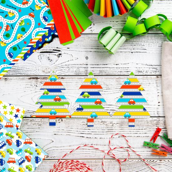 

Yousheng 12Sheets Scrapbooking Paper Pads Vintage Style Vibrant Color Multi-purpose DIY Craft Supplies Material Paper