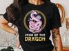 Chinese New Year Dragon T-Shirt, Lunar New Year Dragon Shirt, Year of the Dragon Tee, Zodiac Sign Dragon Top