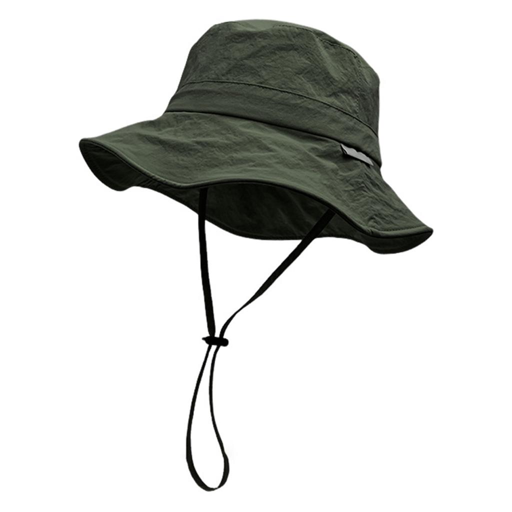 UV Protection Summer Hiking Fisherman Hat Sun Shade Quick Dry Camping Cap Foldable Hat for Travel Fishing