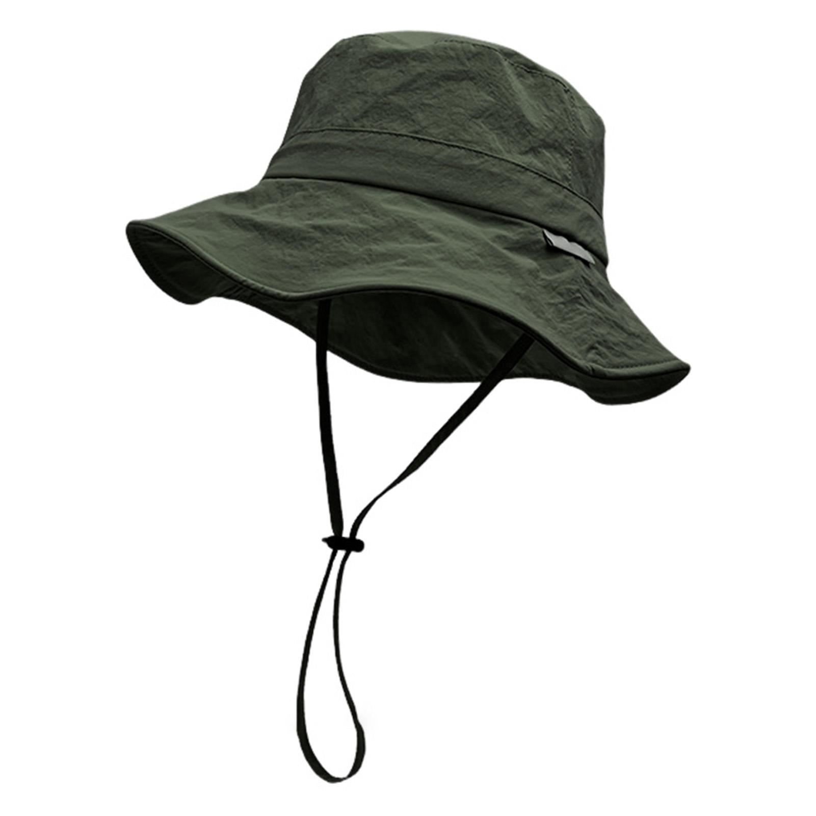 Summer Hiking Fisherman Hat Quick Dry UV Protection Mountaineering Cap for Outdoor Fishing Traveling Hiking зелёный