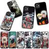 Poster Narutos Jiraiya Kakashi Phone Cover Case for Apple iPhone 16 15 14 Plus 13 12 Mini 17 Pro Max + ProMax 16E Air 16+ Casing