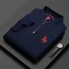 Trend Hub Polo Shirt New Men's Short-sleeved Polo Shirt Mens Embroidery Casual Business Polo Shirt