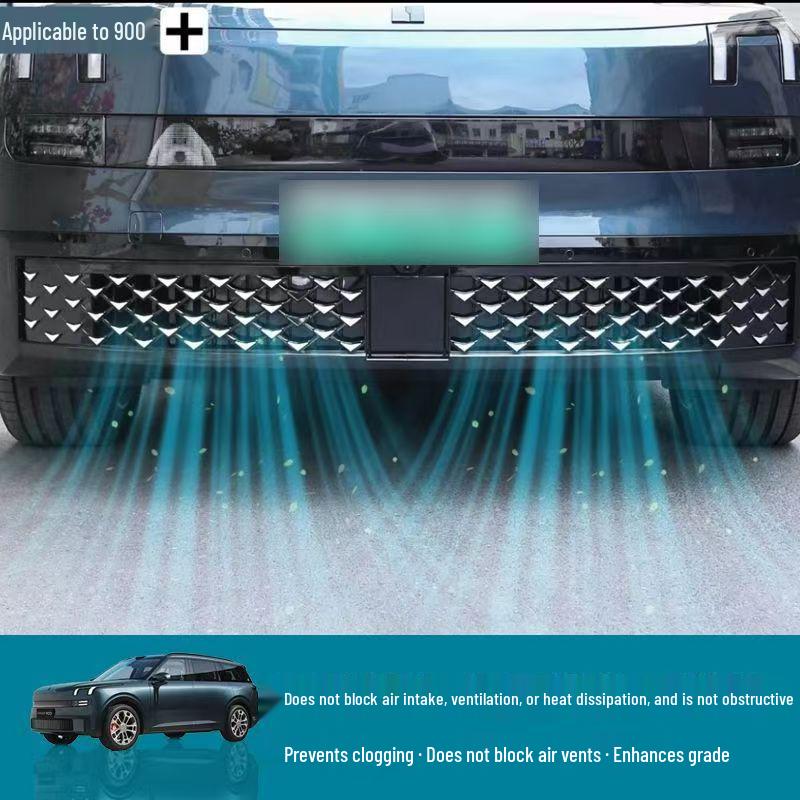 

Lynk & Co 900 Front Bumper Grille Anti-Insect Net - Meteor Shower Style All-Stars Radiator Trim