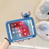 Cute Cartoon Stitch Silicone Stand Tablet Protective Case Samsung Galaxy Tab S6 A7 Lite A8 A9 Plus 8.7 11 T510 T290 8.0 Inth New