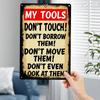 Vintage Metal Sign Retro Wall Art Home Decor 20x30cm
