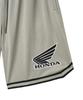 PHYPS MOTORCYCLE Lip Mesh Jersey Shorts Light Gray