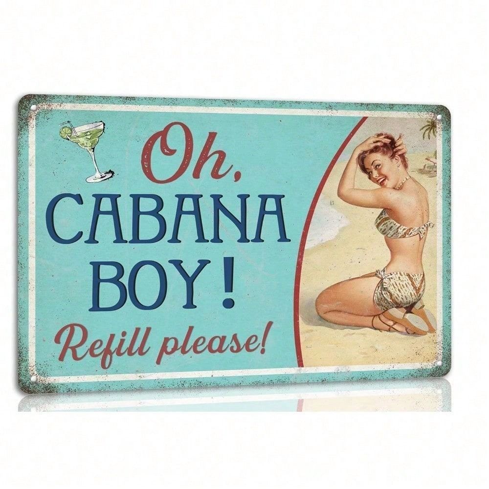Metal Tin Sign Art Retro Poster 20x30cm Home Wall Decor