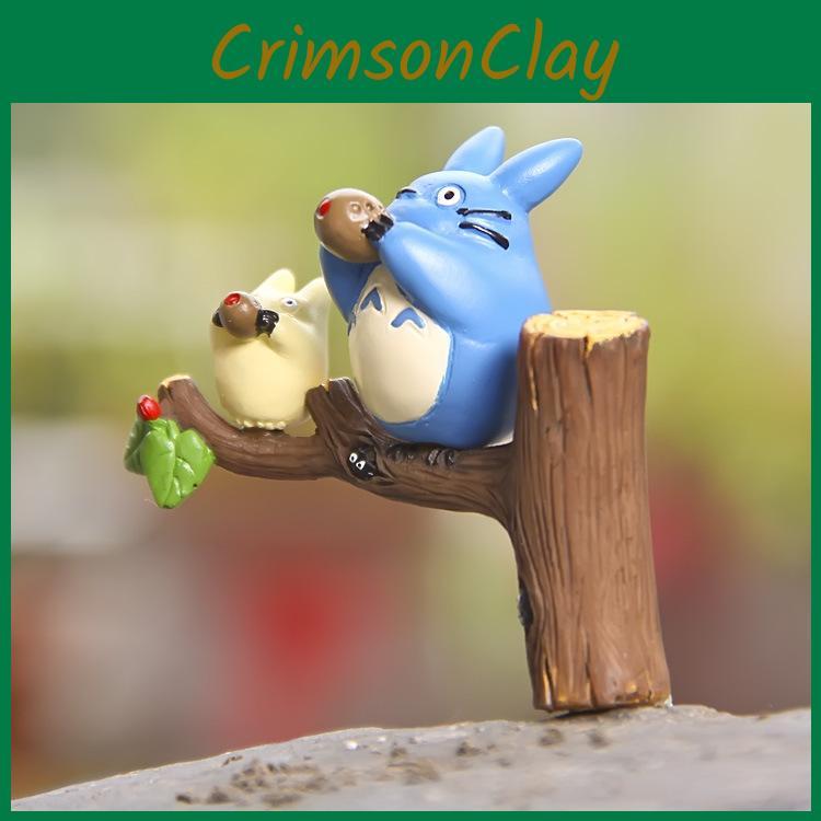 My Totoro Neighbor Tree Drinking Water Scene Model Ornaments Landscape Props