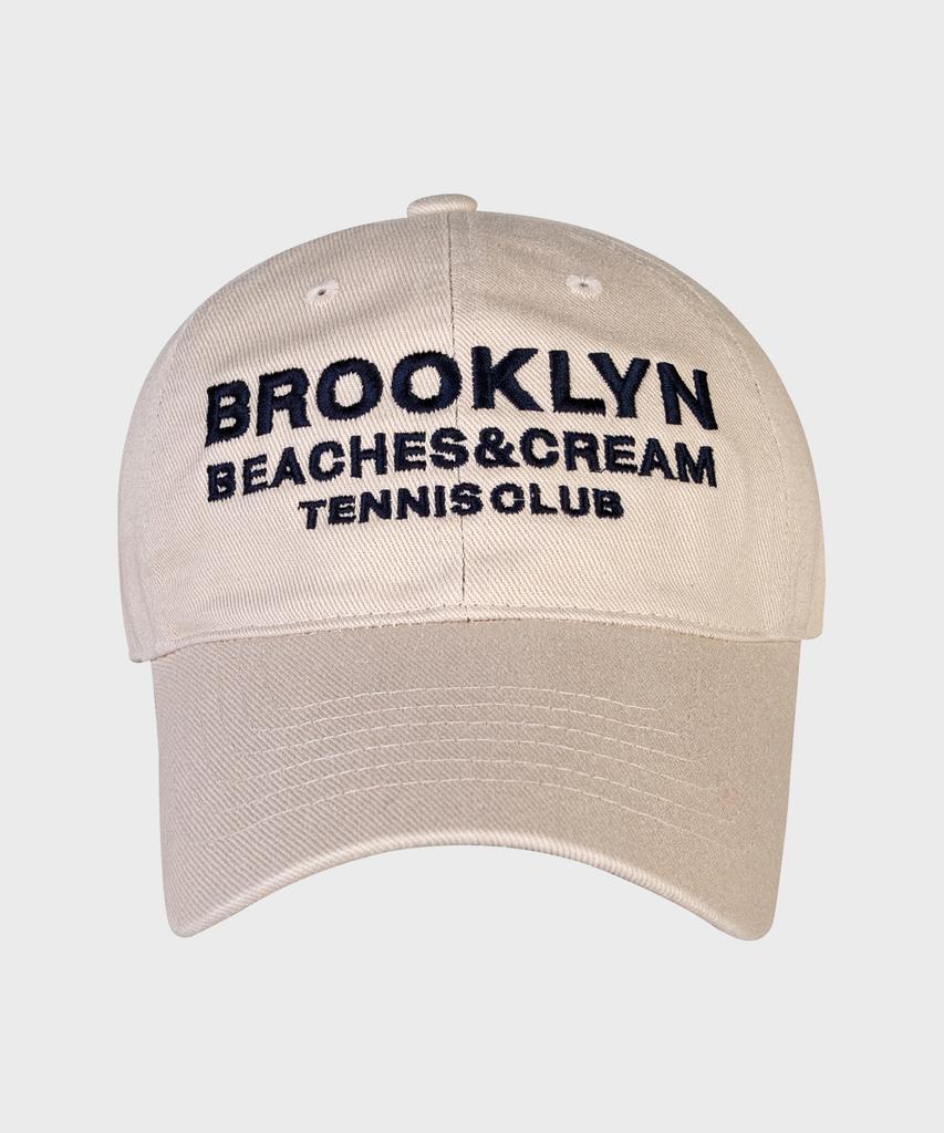 Bichiseuaenkeulim Brooklyn Tennis Club Ball Cap-Light Beige