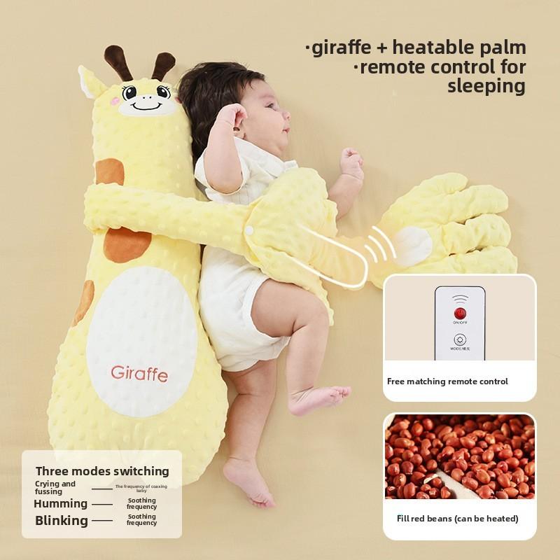

The Baby Goose Rabbit Giraffe Sleep Support Pillow Plush Remote Control Toddler Giraffe