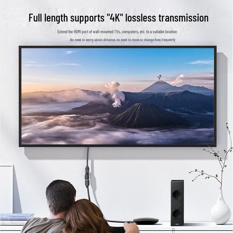 ShanZ HDMI 4K HD 3D Male to Female Extension Cable