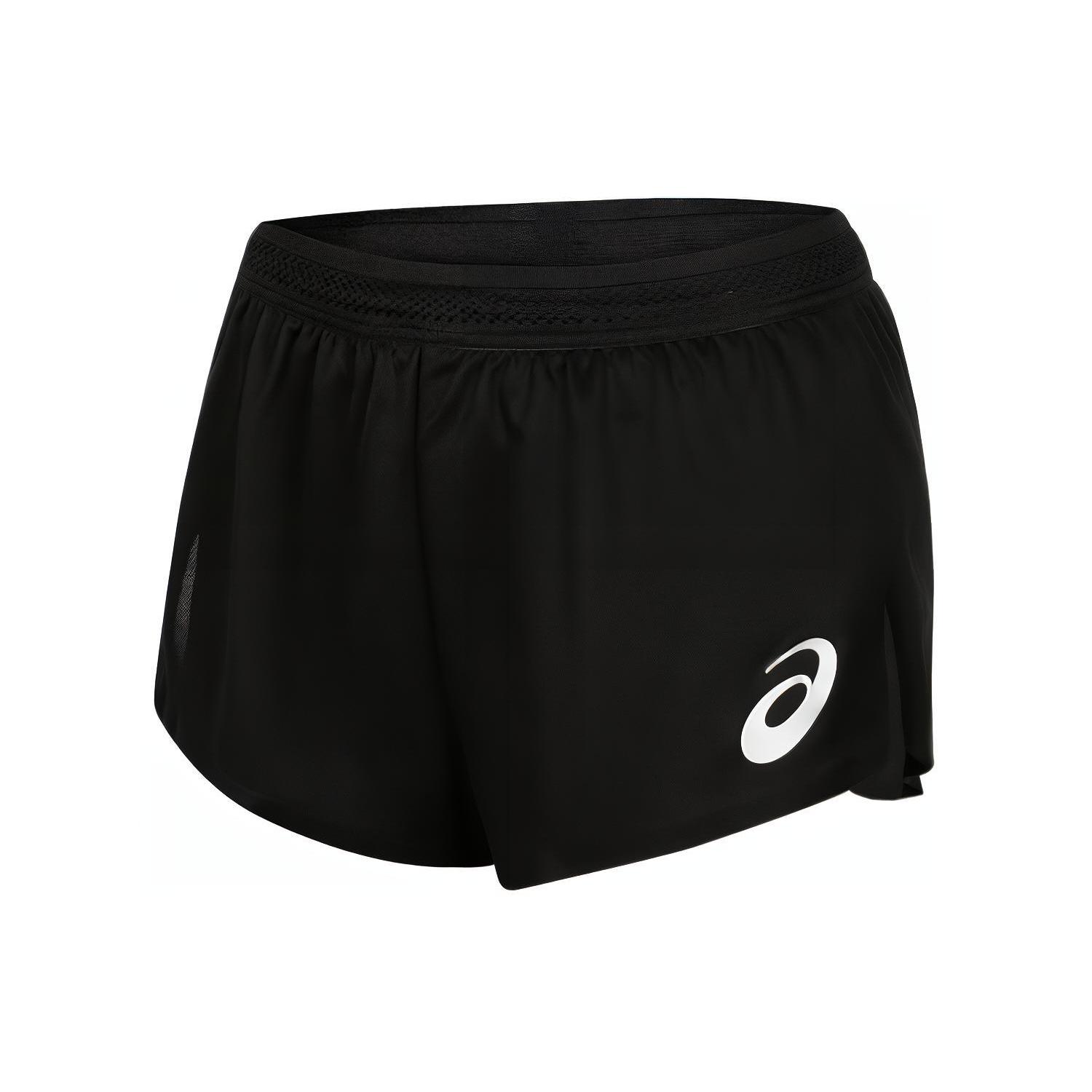 

New Asics Women s Running Sports Shorts Women s Black 2092A389-001 M