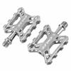 1 Pair Aluminium Alloy Mountain Bike Pedals 9/16" Spindles Bicycle Platform Pedals  Folding Bikes