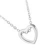 Romantic Loving Heart Pendant Hollow Necklace Party Women Lovers Jewelry Gift