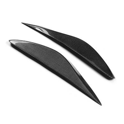 Carbon Fiber Headlight Eyebrow Eyelid Decor Fits for Nissan Teana 1315