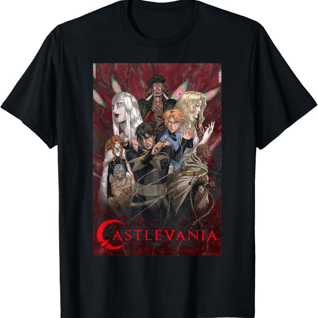 Castlevania Group Shot Poster T-Shirt