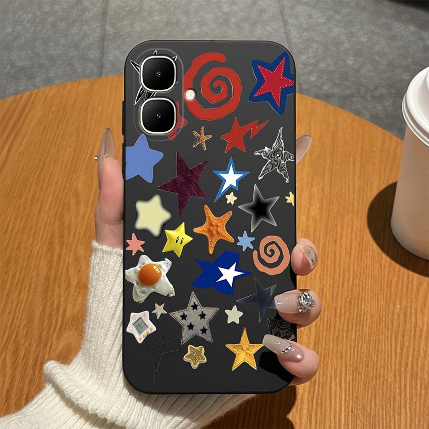 For Infinix Smart 10 8 7 6 Plus 8 5 Pro 8HD 6HD Phone Cases Fashion Leopard Patterns Soft Matte Silicone Shell For Infinix Smart9 3+ Lightweight Cover