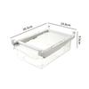 Refrigerator Egg Storage Box Drawer Style Food Fruit Egg Rack Egg Holder Ransparent Fridge Container Kitchen Organizer Box