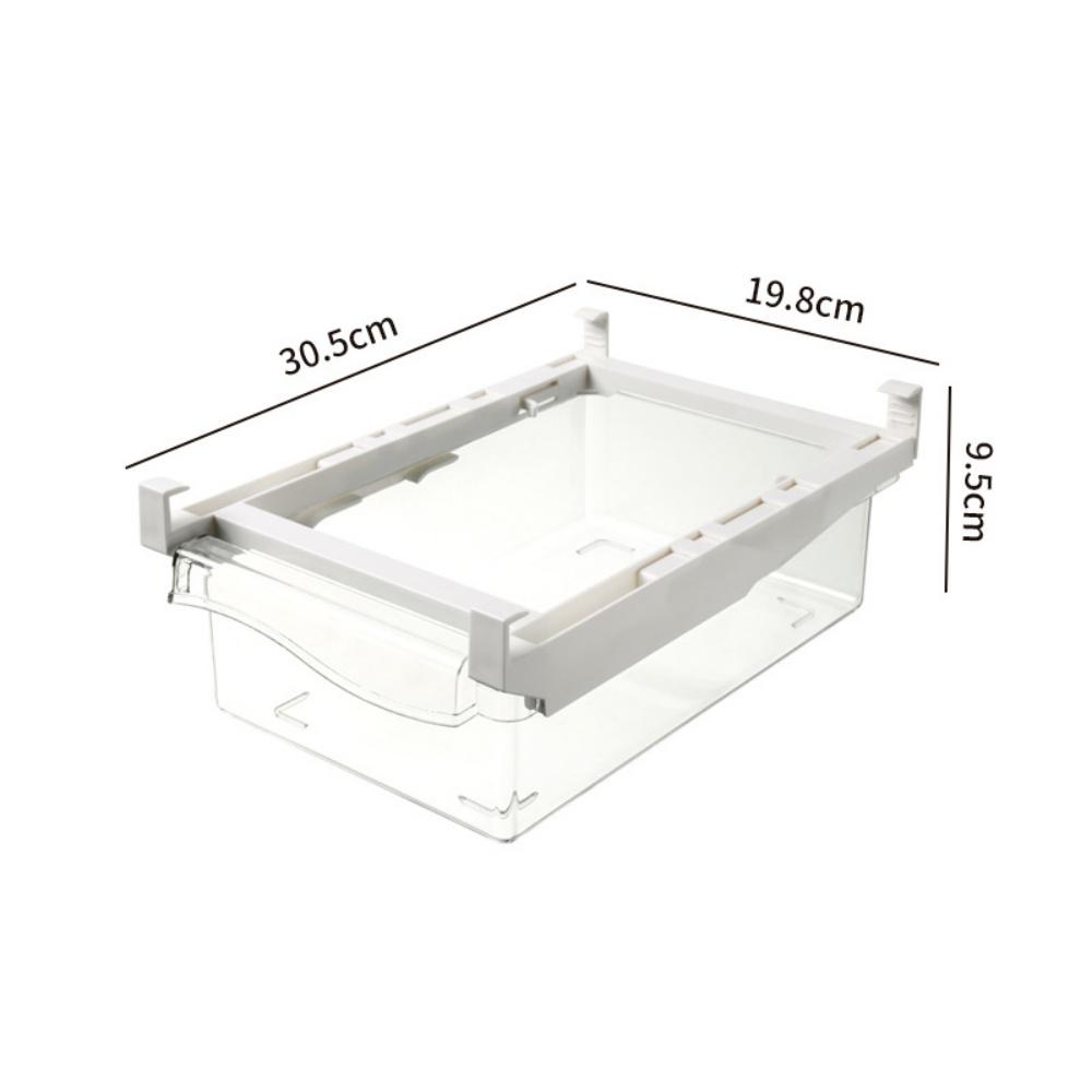 Refrigerator Egg Storage Box Drawer Style Food Fruit Egg Rack Egg Holder Ransparent Fridge Container Kitchen Organizer Box