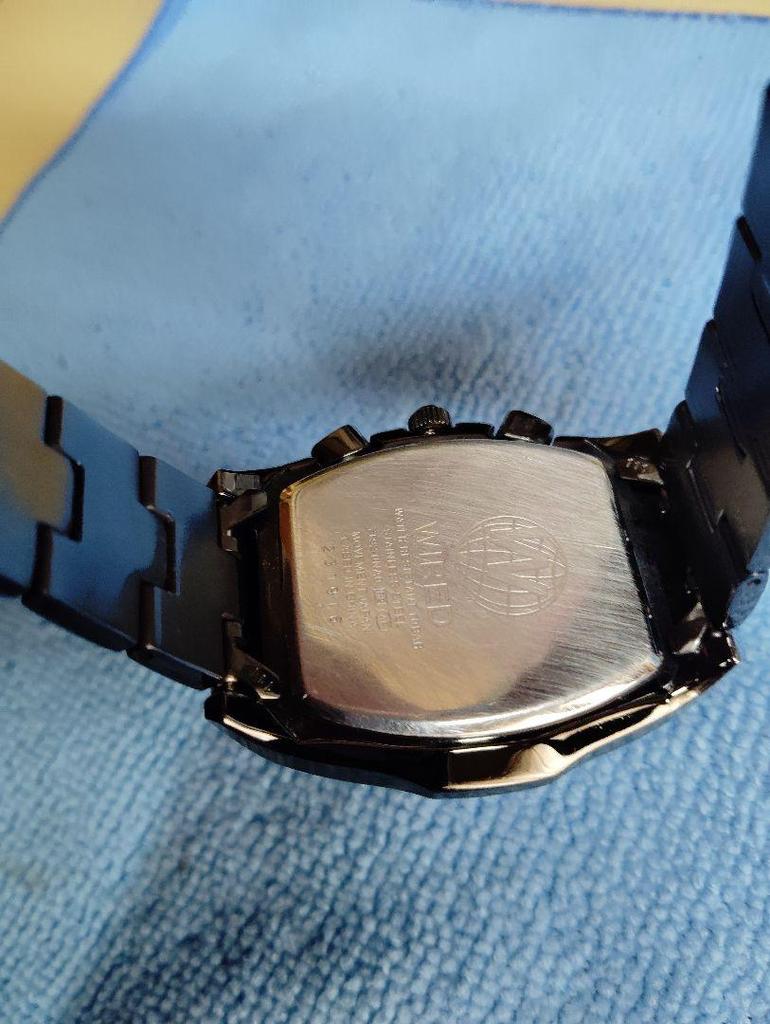 [USED] SEIKO WIRED Chronograph Watch, Blue