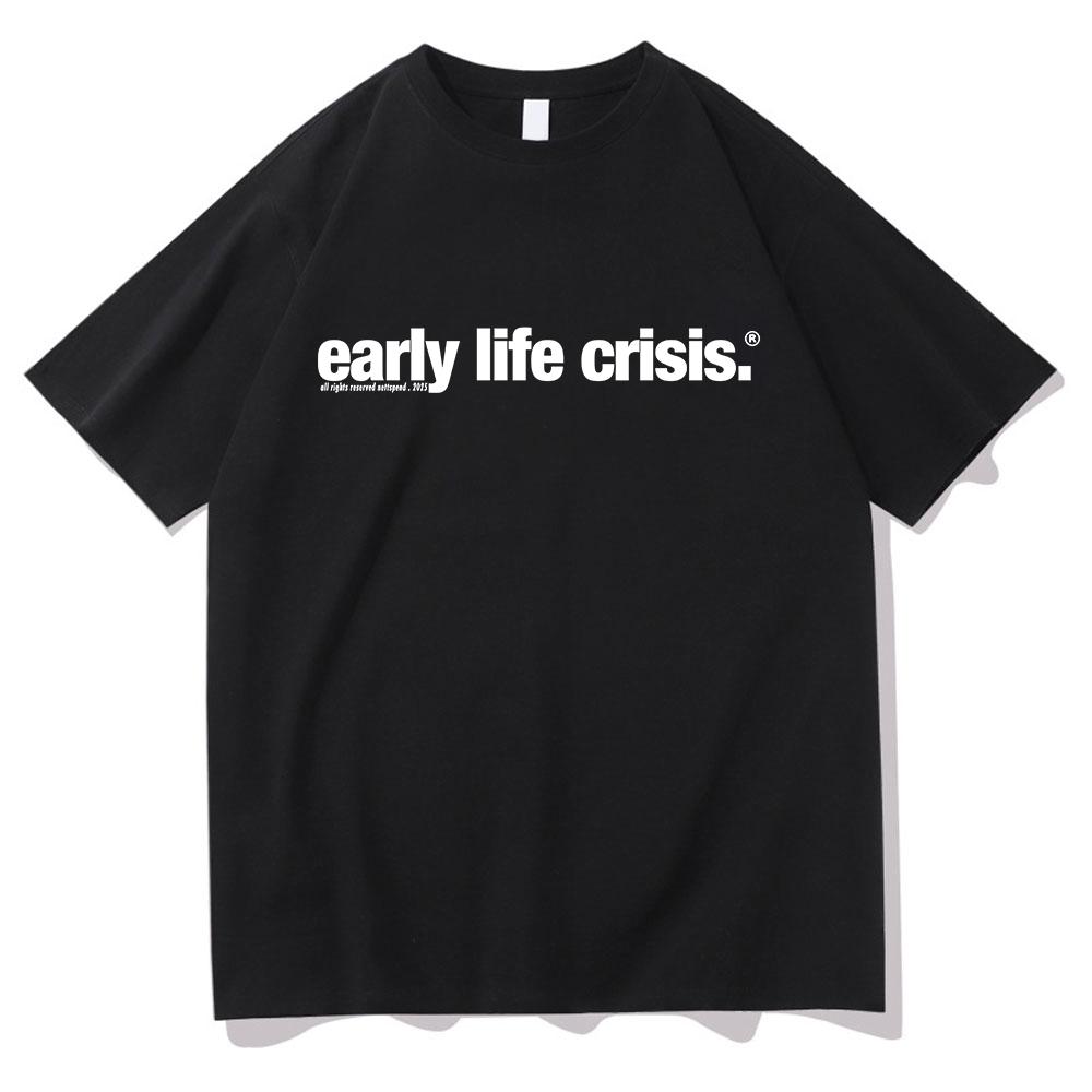 

Nates Early Life Crisis Printed TShirt UnisexWomen Clothing Patterned Top HighQuality TShirt L