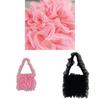 Lace Soft Sheer Ruffle Shoulder Bag For Daily Casual Women