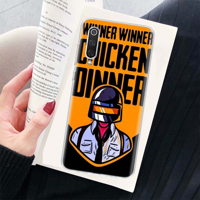 PUBG Winner Chicken Dinner Silicon Call Phone Case For Xiaomi Redmi Note 14 13 12 12S 11 Pro Plus 11S 10 10S 11T 11E 4G 5G Soft