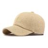 Sombrero de Verano para Hombre Gorra de Béisbol de Paja Sombrero Protector Solar para Exteriores Gorra Transpirable para Mujer