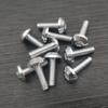 10Pcs Bolts Screw Black Aluminum Adornment M6 X 20Mm M5 X 16Mm Motorcycle Red Anodised 25Mm Bolts Red Screws M6 M5 Cap Head