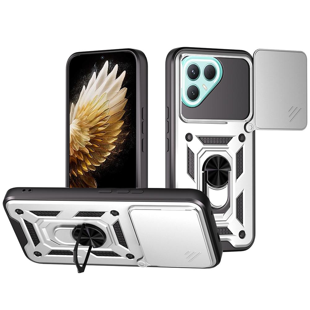 Armor Holder Funda for Tecno Pova 7 Pro 5G Case Cover Slide Camera Protection Ring Stand Shockproof Back Capa Funda