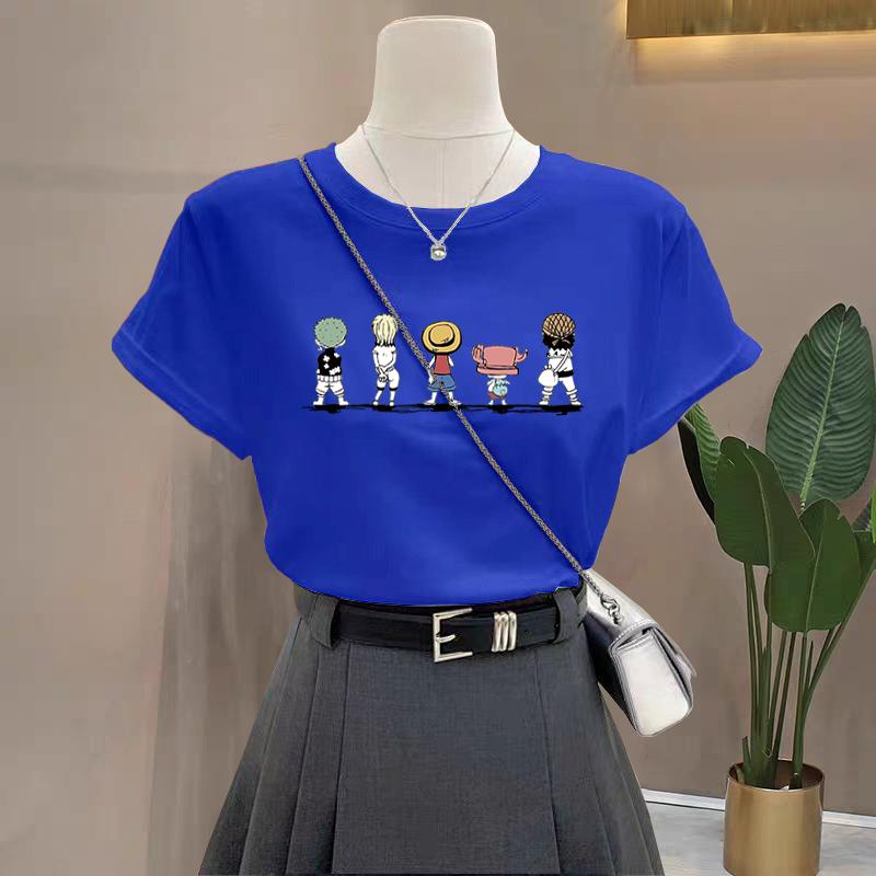 

2025 New Women s Shoulder Cotton Short Sleeve T-Shirt Women s Fashion Versatile Skinny White Top Summer XXXL