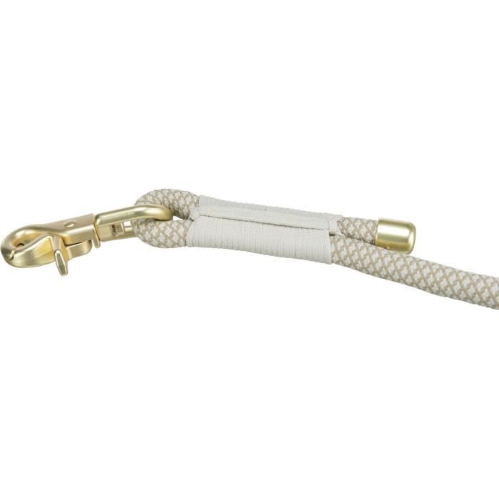 Laisse pour chien - Trixie - Soft Rope - Réglable - Corde douce - Multi-positions