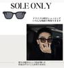 [$ole only] Sole Only Sunglasses, Brown Lens, Black Lens, Retro, UV400, Stylish, Trendy Eyewear, Easy to See Through, Suitable for Driving,