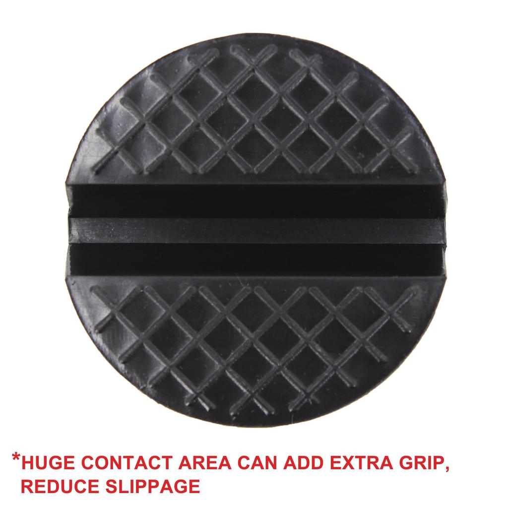 1PCS Jack Stand Pad Adapter Support Grip for Slotted Frame Rail Unique Design Protector Compatible for VW BMW Ford Nissan Toyota
