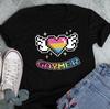 Pansexual Pride Shirt,  , Pan Pride Flag Gift, LGBT T-shirt, Gay Pride Month Festival Tee, Subtle Gamer Gaming Video Games Geek