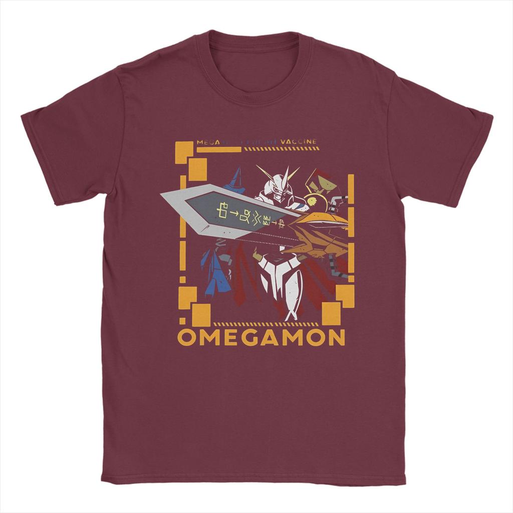 Digimon Omnimon Variants Omnimon  TShirt Men Women  Funny Pure Cotton Tee Shirt O Neck Short Sleeve T Shirts Plus Size Clothes